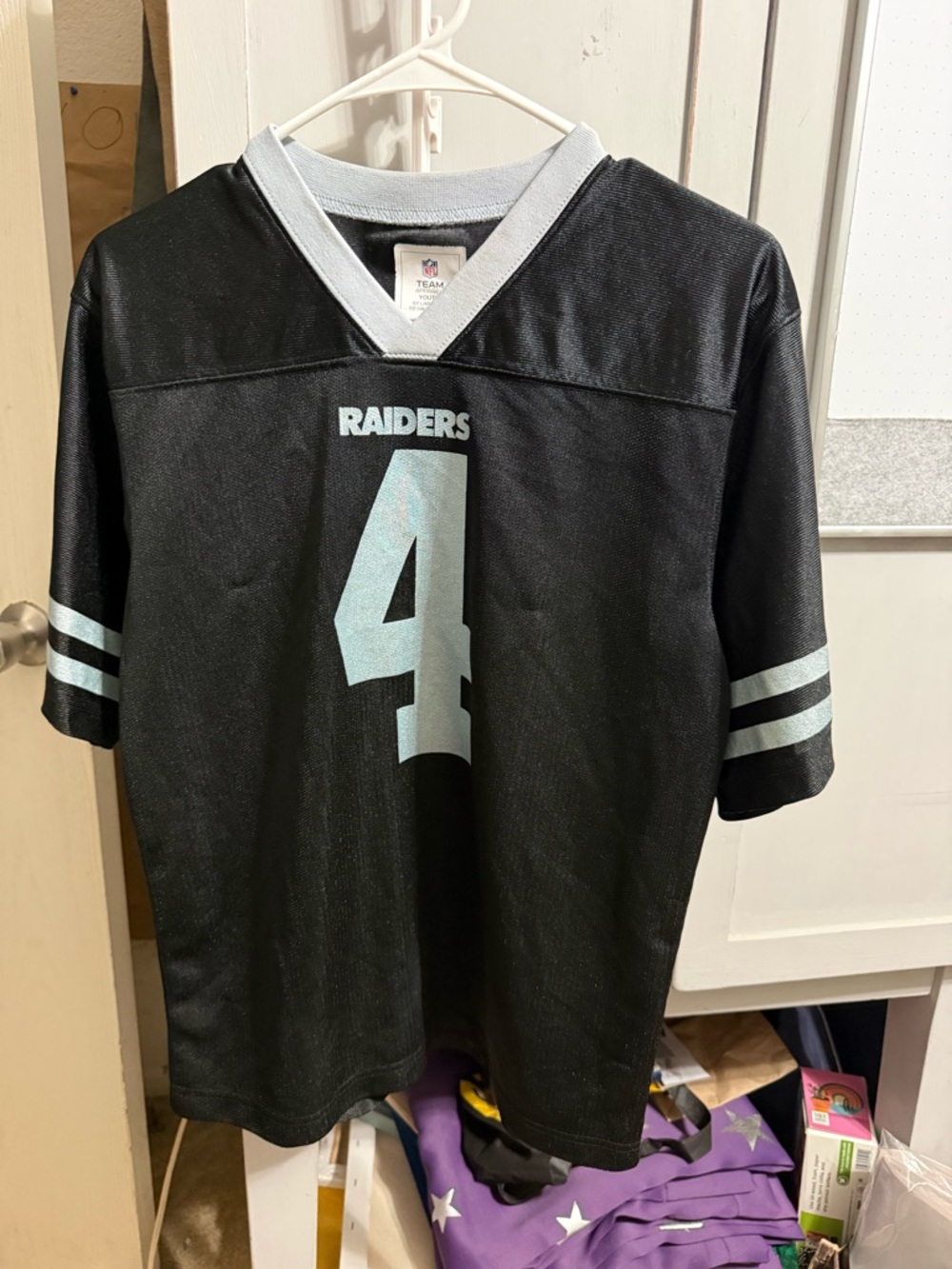 NFL Vintage Oakland Raiders Jersey Youth XXL (18) LIKE NEW